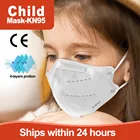 FFP2 маска для детей KN95 многоразовая защитная маска для лица маски 4 слоя фильтрация 95% FP2Mascarillas tapabocas