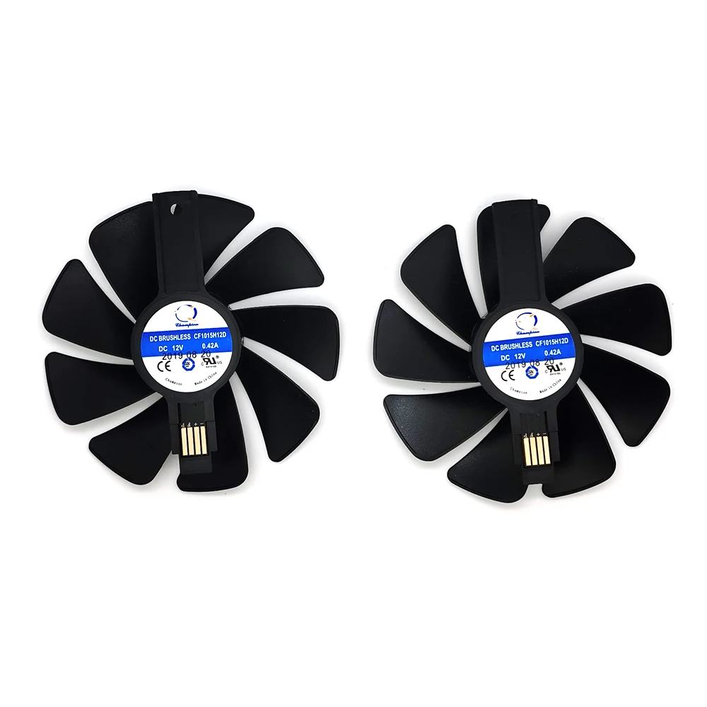 Кулер для видеокарты Sapphire Radeon RX 470 480 580 570 NITRO Mining Edition RX580 RX480 2 шт. | Компьютеры и офис