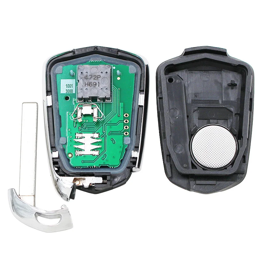 4 + 1/5 кнопки смарт ключ дистанционный для автомобиля с замками Fob 433 МГц FCC