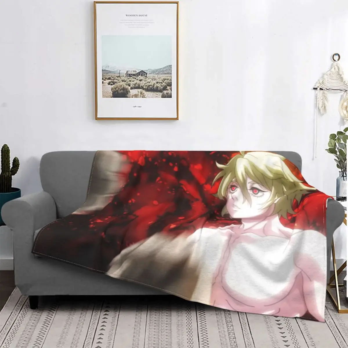 

Registro de Ragnarok Netflix Action Anime Adam, mantas calientes portátiles para ropa de cama de viaje