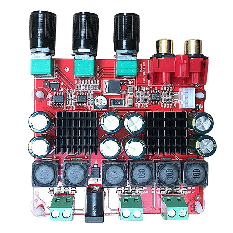 

TPA3116 цифровой Мощность Плата усилителя 2X50W + 100 Вт высокой мощности Мощность 2,1 канал усилитель мощности динамика Мощность Плата усилителя