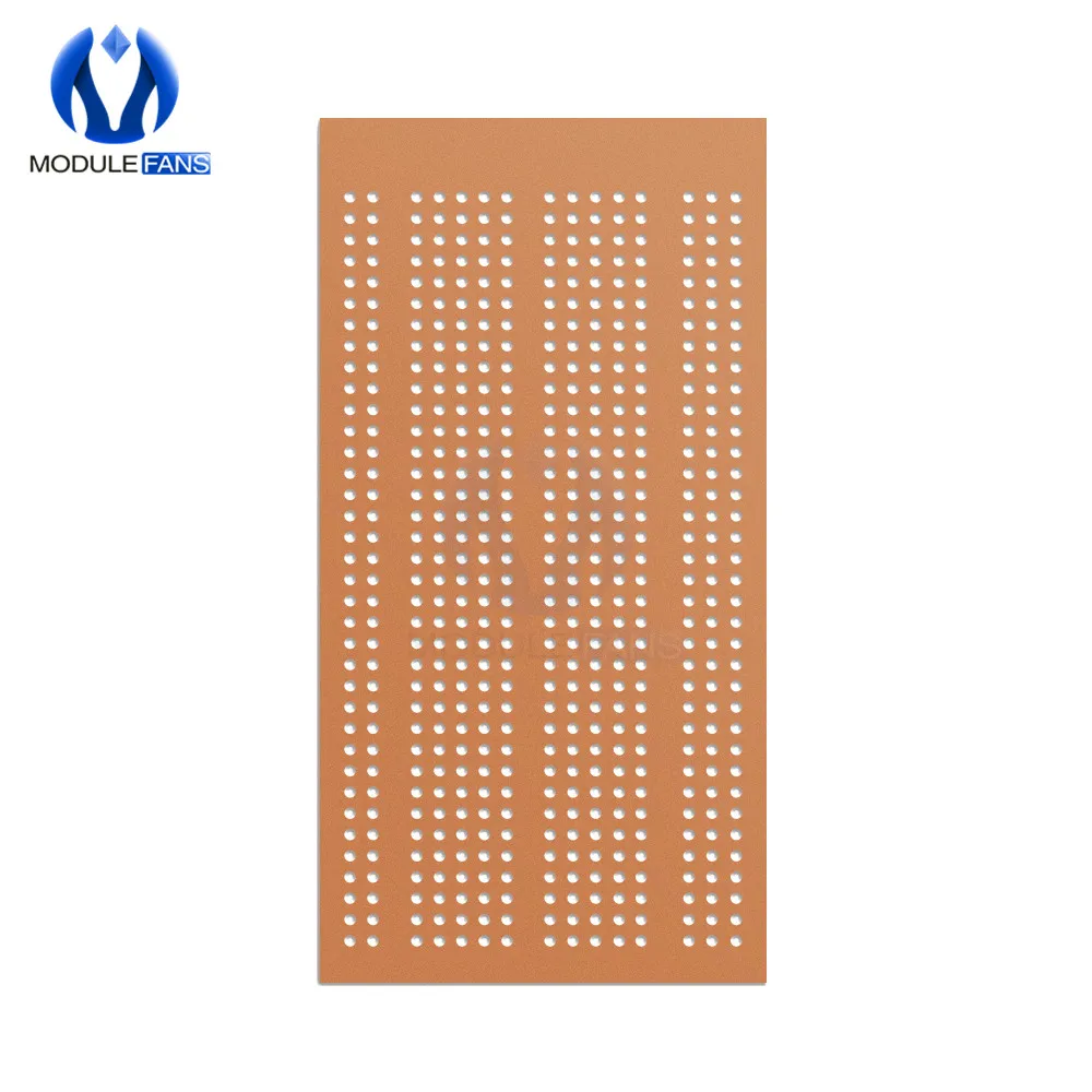 5 шт. 5X10 см Универсальный 5x10 см Пайки PCB тестовая макет Медь прототип бумага Луженая пластина шарнирные отверстия DIY