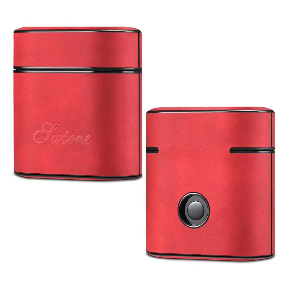 Red Жесткий кожаный защитный чехол для huawei Freebuds 2 Pro Honor FlyPods Pro, беспроводной Чехол для зарядки Bluetooth - Цвет: Red