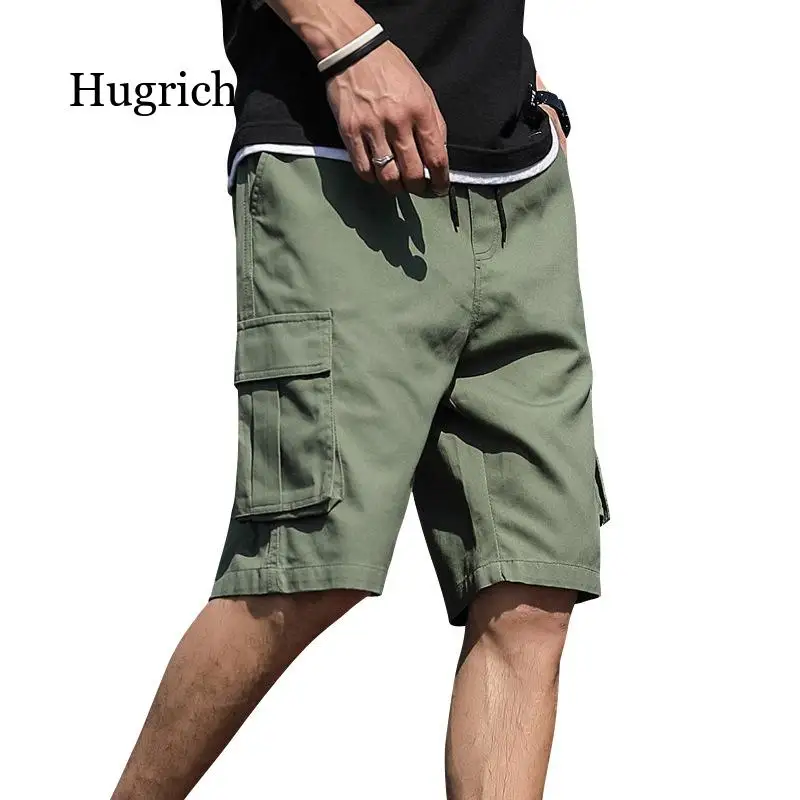 Повседневные брюки Новинка лета 2021 мужские шорты тонкие Свободные корейские