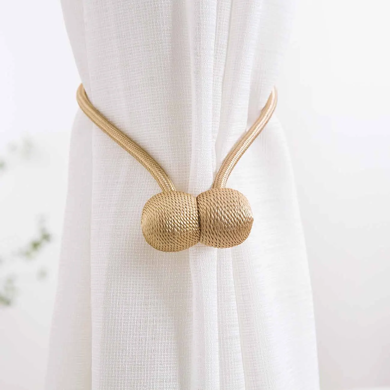 Современные Простые магнитные держатели для штор зажимы зажимные кольца