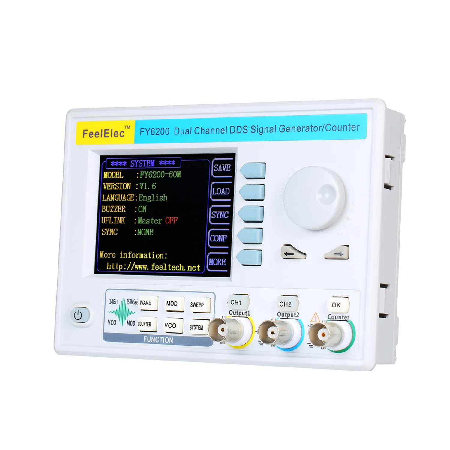 3 2 &quotLCD цифровой DDS двухканальный генератор импульсный источник сигнала 250MSa/s