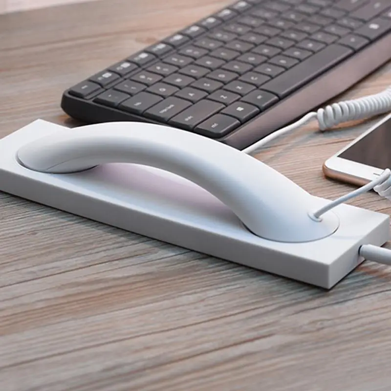 Модный ретро телефон 3 0 микрофон классический сотовый приемник для мобильного