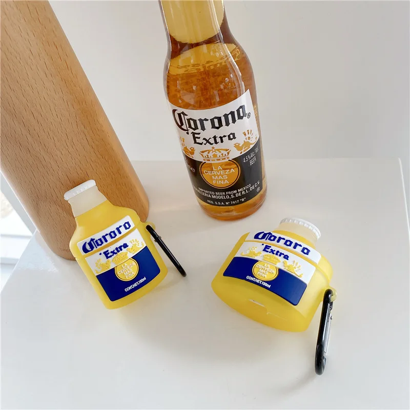 Winebottle мультяшный милый чехол для AirPods Pro Чехол беспроводных наушников 1 2 зарядное