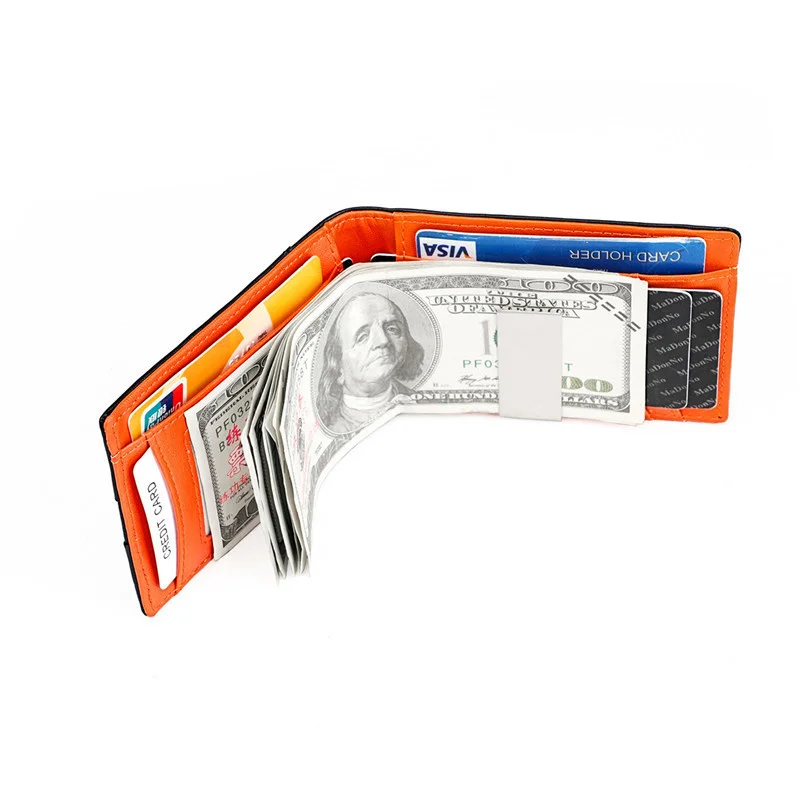 

Мужской кошелек из натуральной кожи, маленький бумажник для мелочи, кредитница, портмоне с кармашком для мужчин