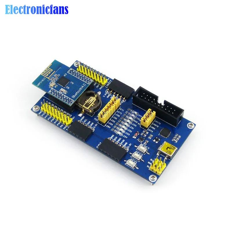 NRF51822 BLE4.0 Bluetooth 4 0 оценочная плата программист макетная Mini USB интерфейс для Arduino STM32