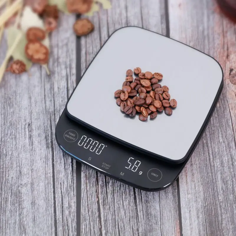 

Электронные весы для кофе ручной работы, высокоточные кухонные приборы для запекания итальянских кофейных зерен и еды
