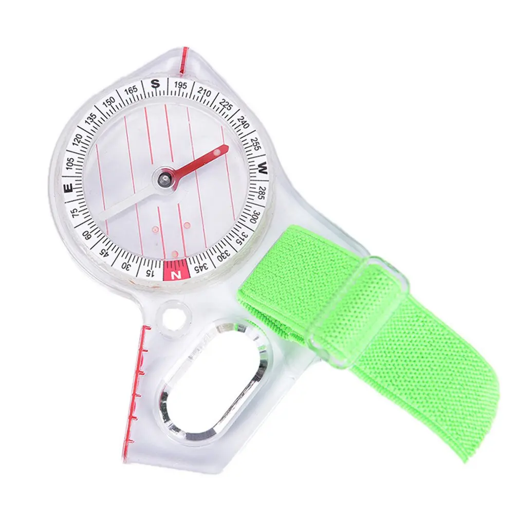 

Drawing Scale Compass Folding Map Ruler Buckle Car Camping Hiking Pointing Guide Portable Handheld Compass #273325