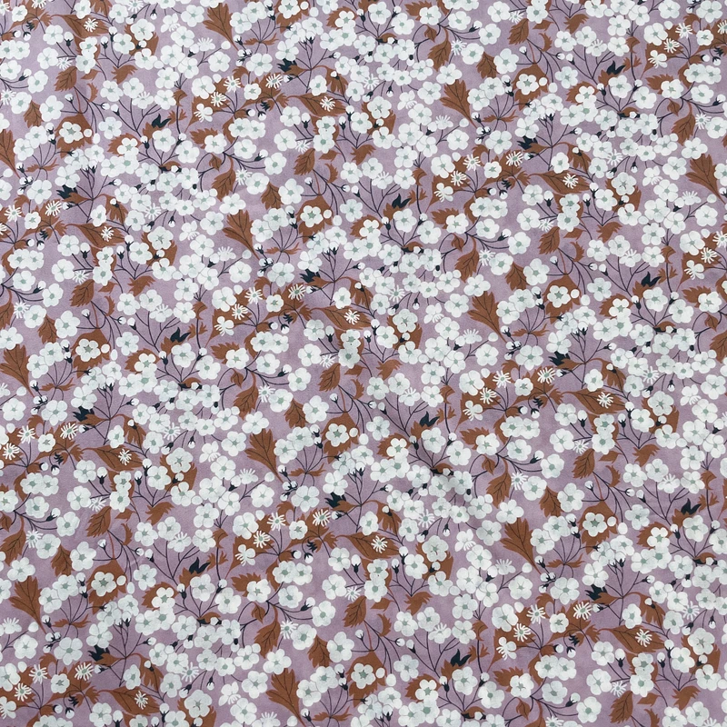 

Mitis 80S Like Liberty Cotton Poplin Fabric For Kids Baby Sewing Cloth Dresses Skirt DIY Handmade Designer Patchwork Meter