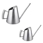 400900 мл Нержавеющаясталь Лейка современный Стиль длинным носиком Лейка Спринклер