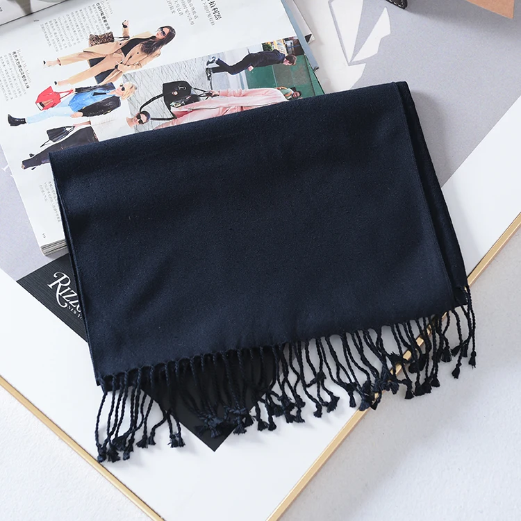 

Long silk scarf with fringe for women autumn and winter mulberry silkworm velvet warm silk neck