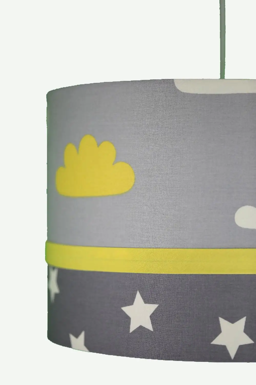 

Home Child and baby room chandelier lamp with cloud and star pattern