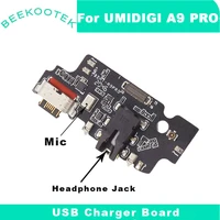 new original umidigi a9 pro usb plug charge board with mic parts accessories repalcement for umidigi a9 pro 6 3 inch smartphone