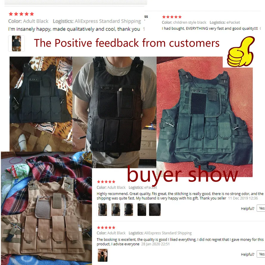 Детский многофункциональный тактический жилет для улицы мужской военный Molle