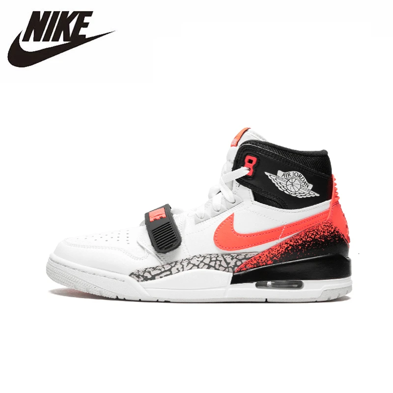 Оригинальные мужские баскетбольные кроссовки NIKE Air Jordan Legacy 312 NRG Storm, удобные легкие кроссовки# AQ4160