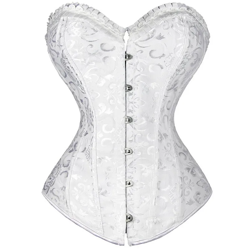 Sexy Women Lace Corset Bustier Top Corset Shaper Plus Size Corsets and Bustiers Tops Corset Boned Waist Trainer Body Shaping
