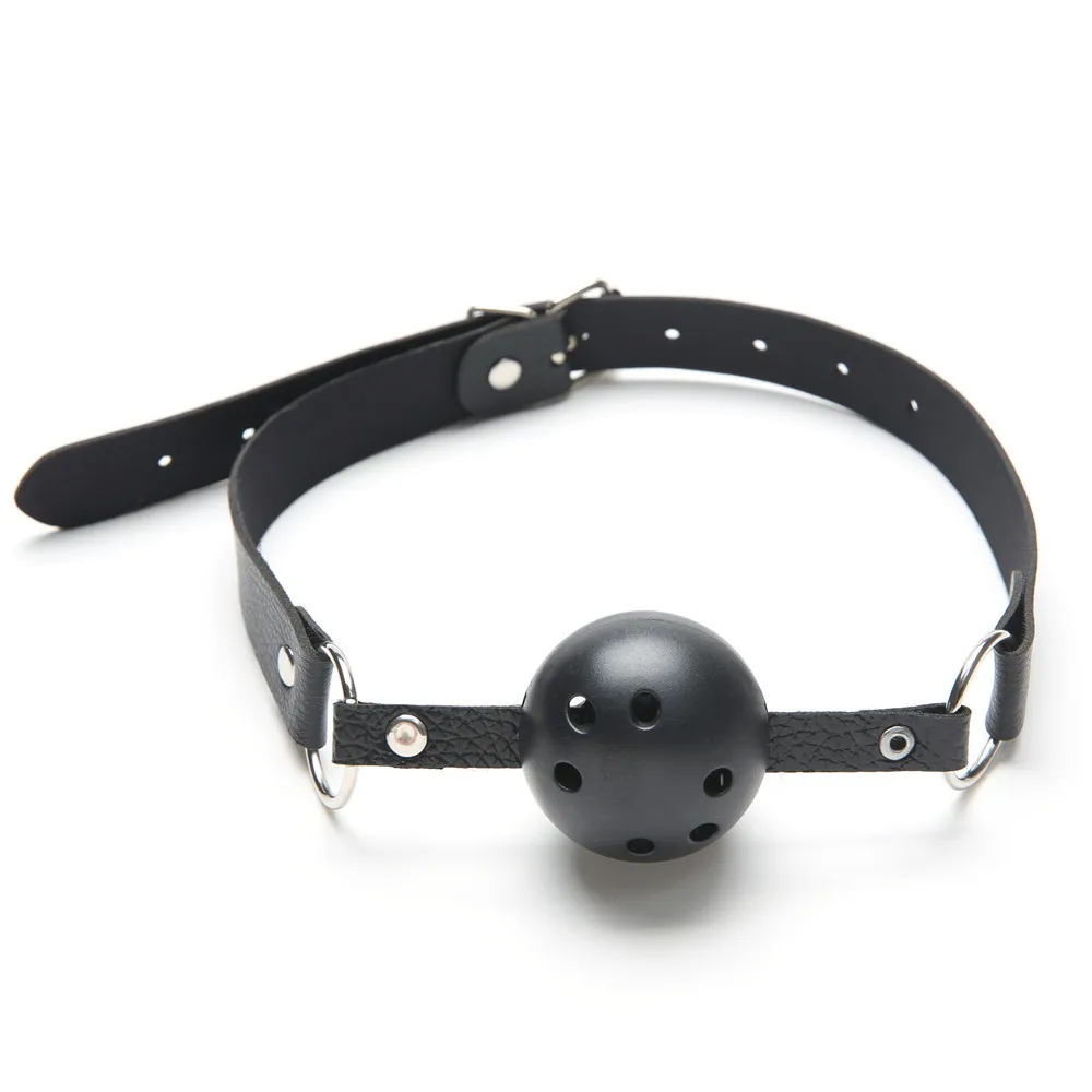 

Seven-Piece Tail Butt Plug Ball Gag Ratchet Tie down Sexy Leather Binding Adult Supplies SM Alternative