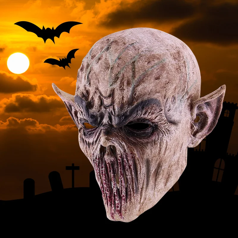 

Alien Monster Beast Halloween Mask Halloween Bleeding Animal Latex Mask Scary Face Mask For Festival Halloween Cosplay Costume