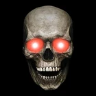 VERDIOS Маски на Хэллоуин, страшная маска с черепом на всю голову, маска для хэллоуивечерние, маска для косплея, ужасная маска от зла с подвижными челюстями, Декор