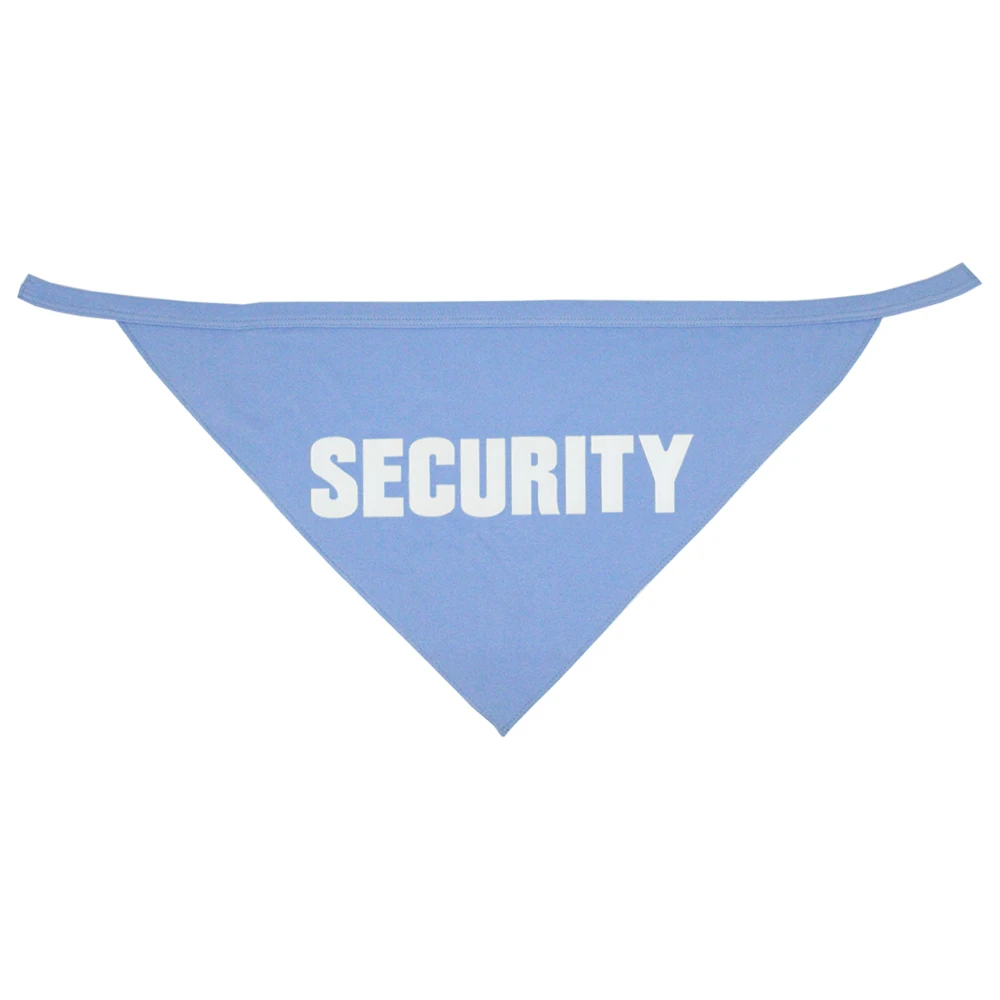 

Регулируемая бандана для собак «SECURITY», шарф для домашних животных, милый шейный платок для щенков, собак, кошек