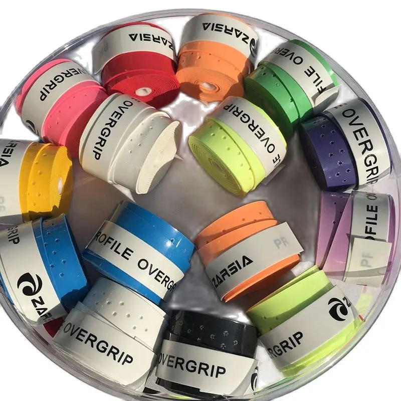 (60 шт./лот) бренд ZARSIA ProFile Tacky Feel овергрипы для теннисной ракетки рукоятка