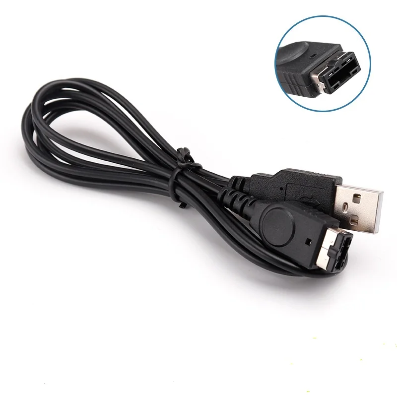 1.2M Black USB Charging Cable for Nintendo DS NDS GBA Game Boy Advance SP | Электроника