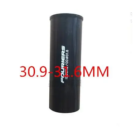 30.9-31.6mm FOURIERS AC-S007 Подседельный штырь для горного велосипеда из алюминиевого сплава с длинными рукавами преобразования Подседельный штырь трубки адаптер для преобразования супер светильник 30,9/31,6/27,2 мм - Цвет: 30.9-31.6mm