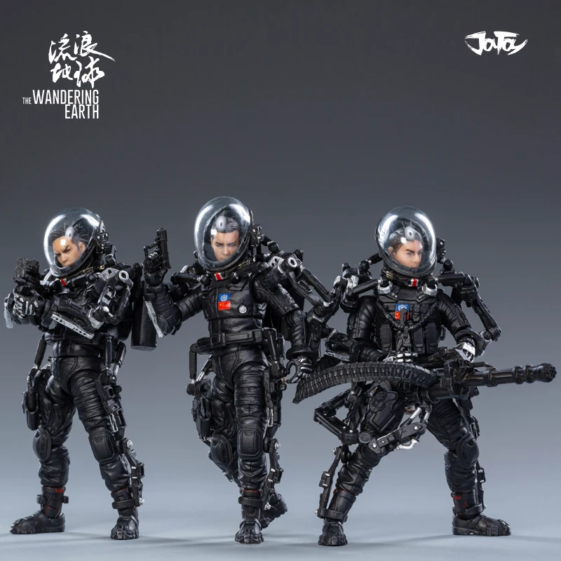 (3 шт./лот) JOYTOY 1/18 солдат китайской спасательной команды с экзоскелетным