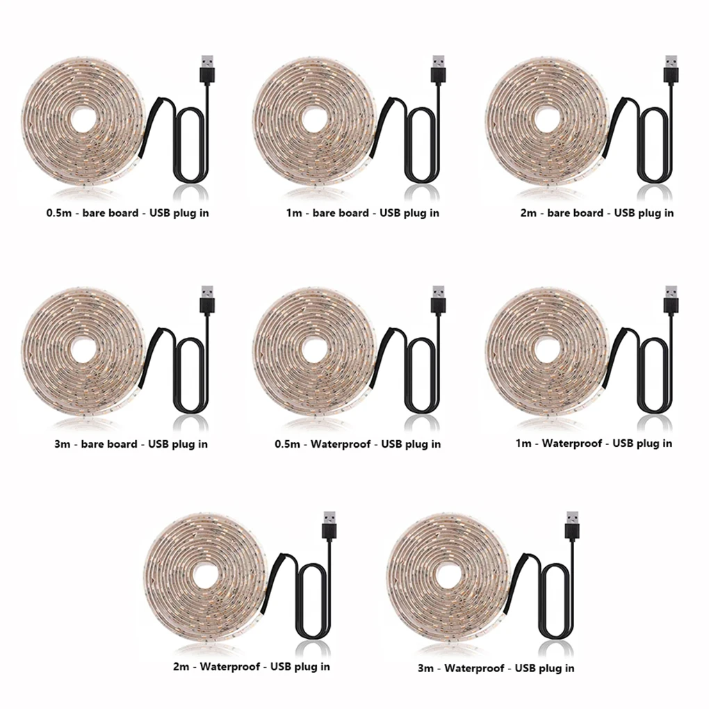 

Grow Light Strip LED Trimmable Indoor Plant Strip Flexible Self Adhesive Growing Lamp 1m Non-waterproof