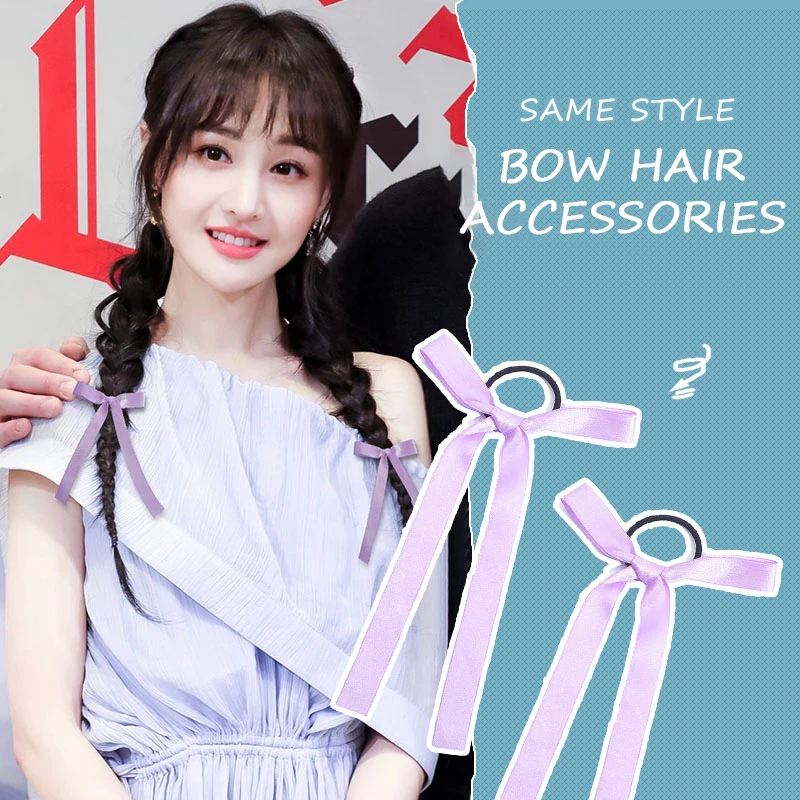 Заколки-бантики для волос резинка девочек бархатные Шпильки вечерние бабочка с