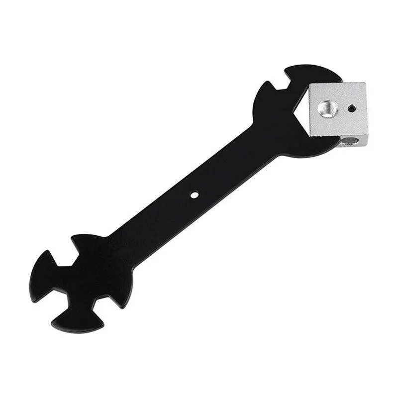 

1PC 3D Printer Multi-Function 5 In 1 Upgrade DIY Wrench for Creality CR10 Ender 3 PRO MK8 MK10 V6 Nozzle Heater Block