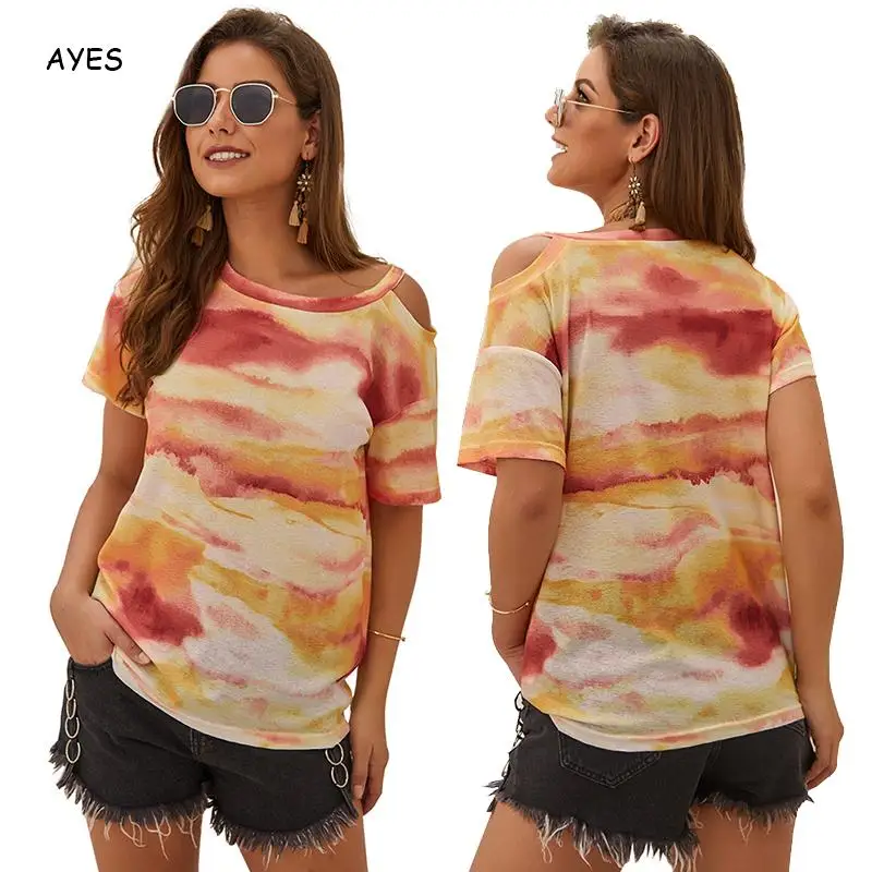 Модная хлопковая летняя футболка яркое женское короткое платье с круглым