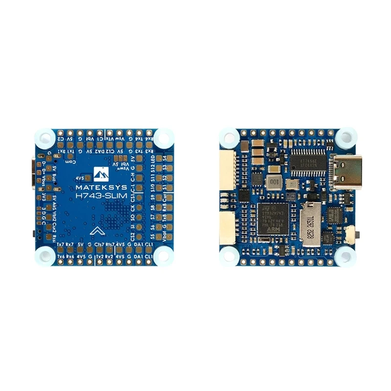Контроллер полета Matek H743 SLIM встроенный датчик тока для радиоуправляемых гоночных