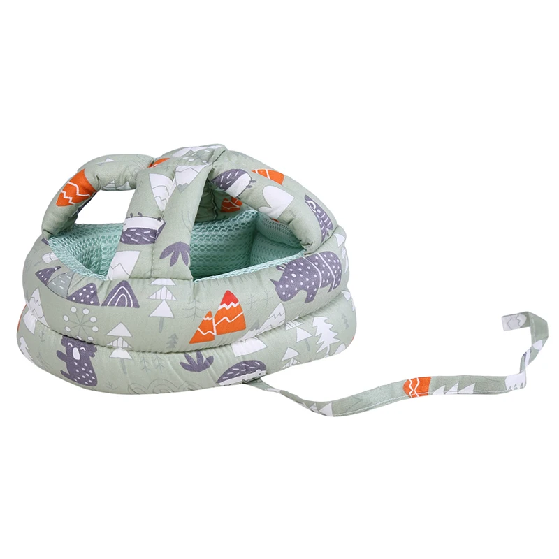 Gorro anticolisi&oacute;n para beb&eacute;, ajustable, transpirable, antica&iacute;da, protecci&oacute;n para la cabeza, coj&iacute;n, casco, cuidado del beb&eacute;, 1 ud.-3