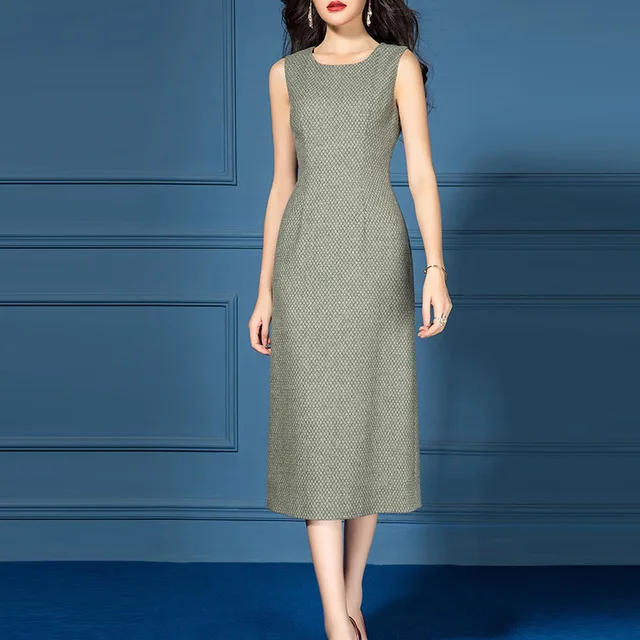 Женское зеленое платье на бретелях костюмы для женщин куртка и комплект из 2