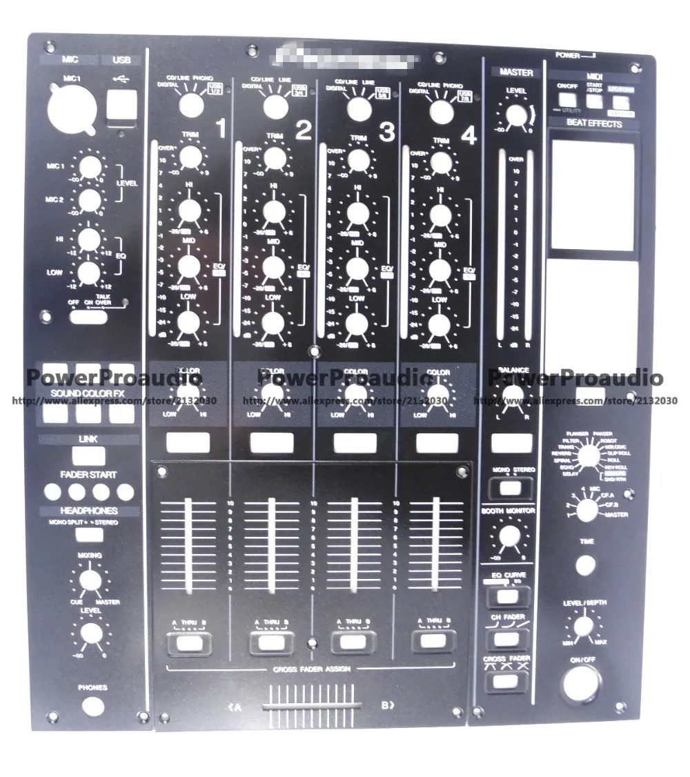 DNB1186 DAH2830 основная панель для DJM 900/900NXS DJM900SRT|Аксессуары оборудования ди-джея| |