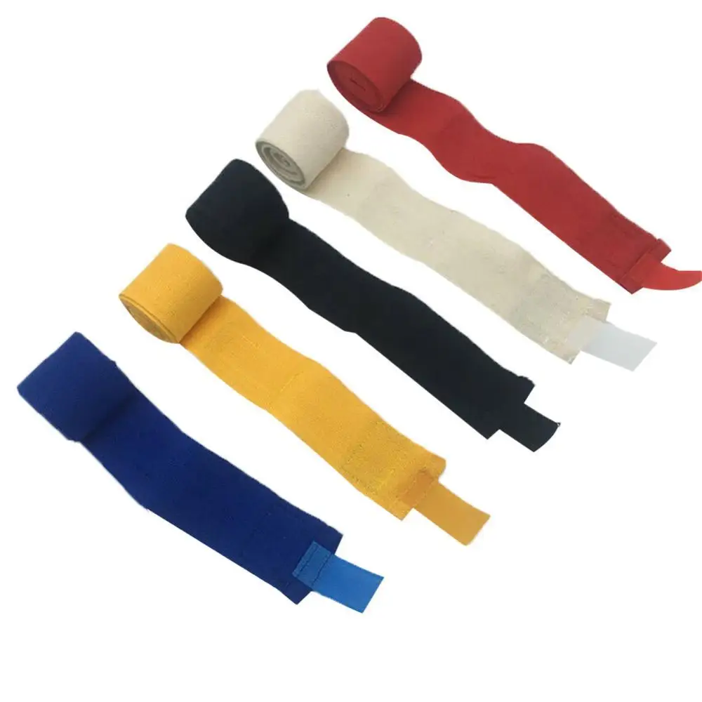 

2.5mx5cm Breathable Boxing Boxing Hand Wrap Sports Cotton Strap Bandage Cover Muay Taekwondo Hand Glove Wrap Sports Safety