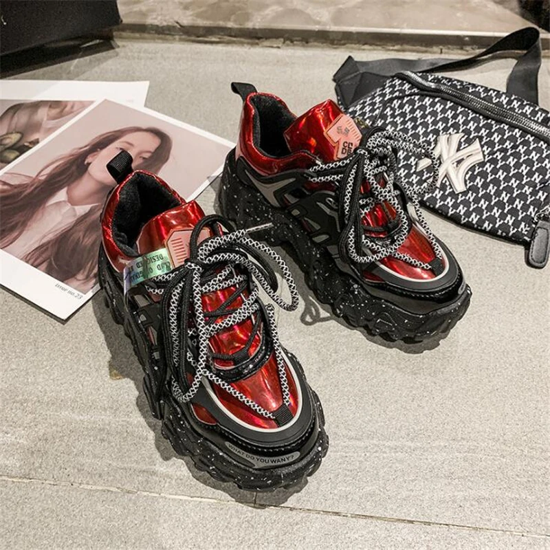 

Womens Shoes Casual Sneakers Women Fashion Wedge Platform High Heels Ladies Female Brand Luxury Shoes Women Designers Sneakers