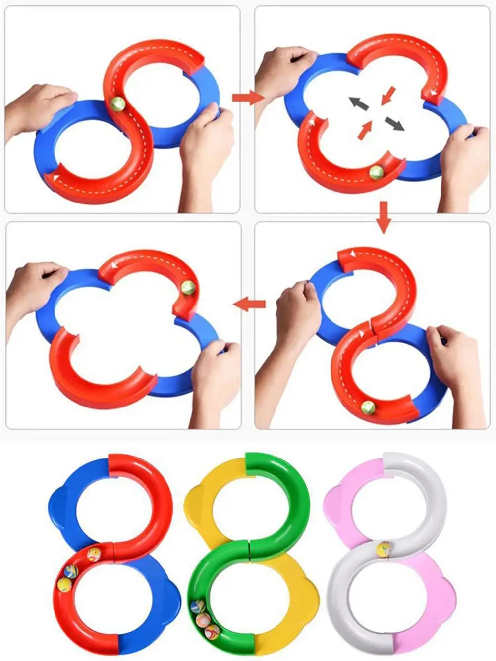 

88 Track Ball Hand Brain Coordination Training Kindergarten Education Puzzle Early Sensory Balance Toy Children Decompressi F4Y7