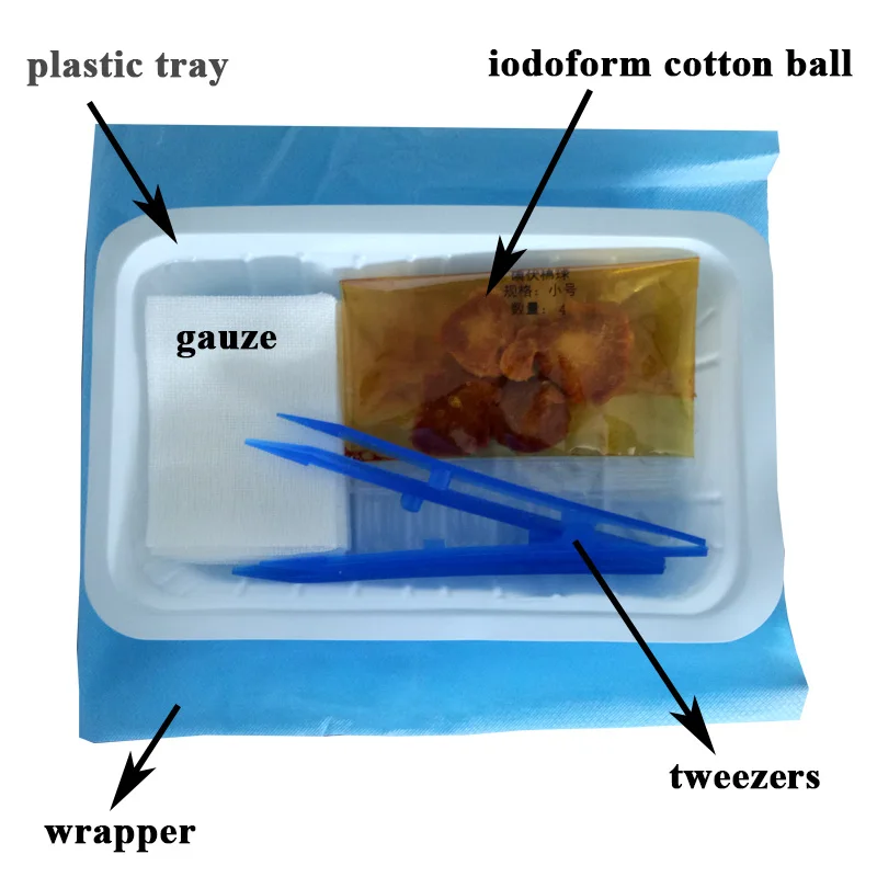 1 комплект одноразовая хирургическая Стерильная раневая повязка сменный кожи