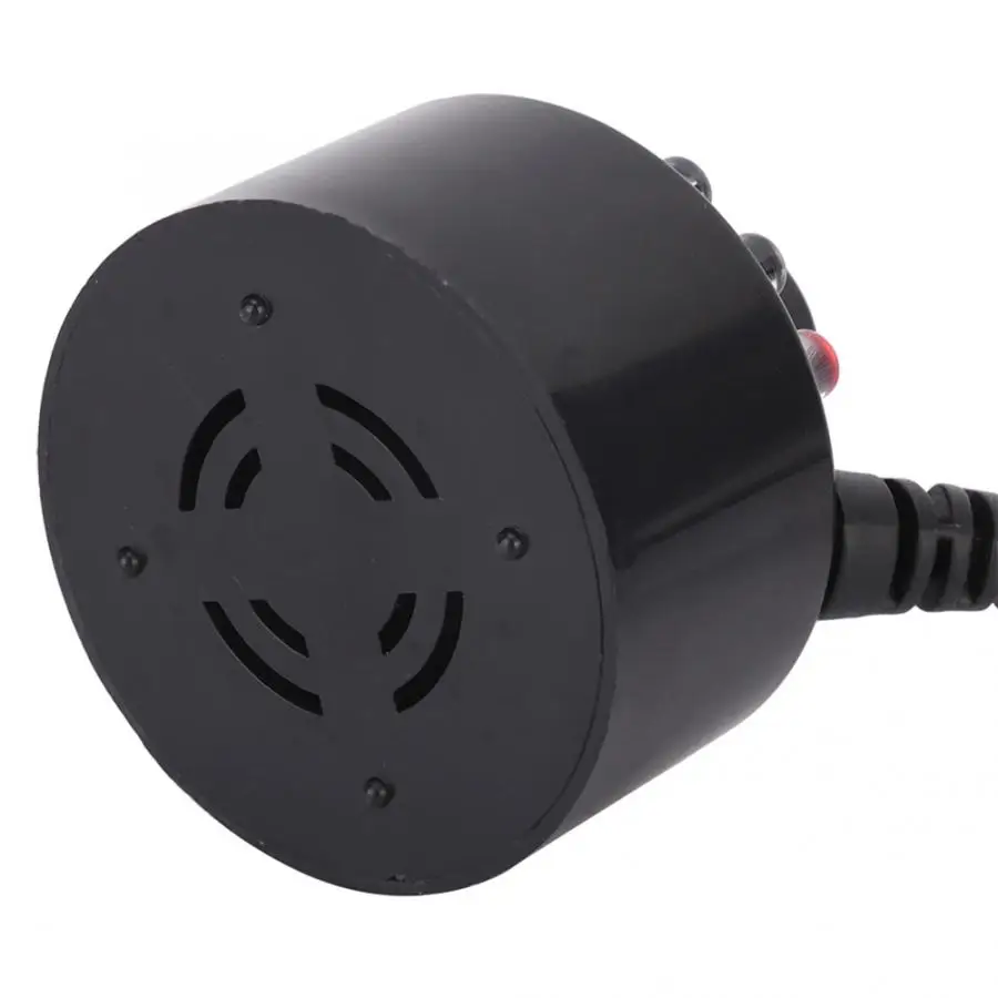Aquarium DIY CO2 Generator System Kit Black 12 LED Light Ultrasonic Mist Maker Atomizer Water Fountain Pond Indoor |