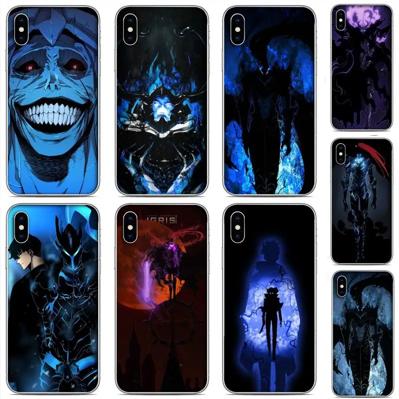 

Solo Leveling Igris Phone Case For Clear-Iphone 5 5s se 6 6s 7 8 11 12 X Xs Xr Pro Plus Max Mini Cover