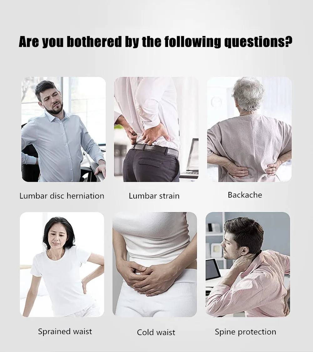 Самонагревающиеся магнитные стальные пластины поясная опора ортопедический