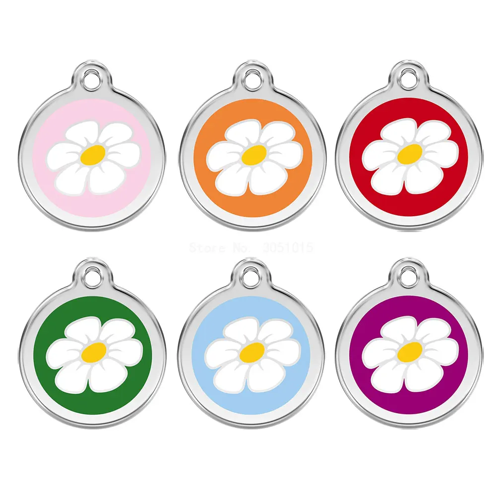 100 шт. идентификационная бирка для собак гравировка ошейника домашних животных|ID