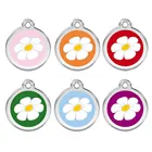 100 шт., идентификационная бирка для собак, гравировка ошейника для домашних животных