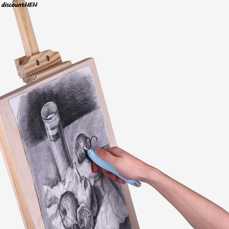 

New Electric Eraser Kit with 16 Eraser Refills Rechargeable Pencil Eraser One-button Control Gift Stationery Supplies